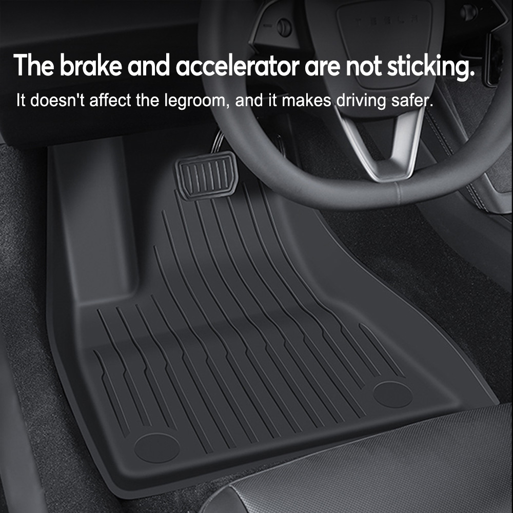 Tesla Model 3 Highland TPE All Weather Floor Mats