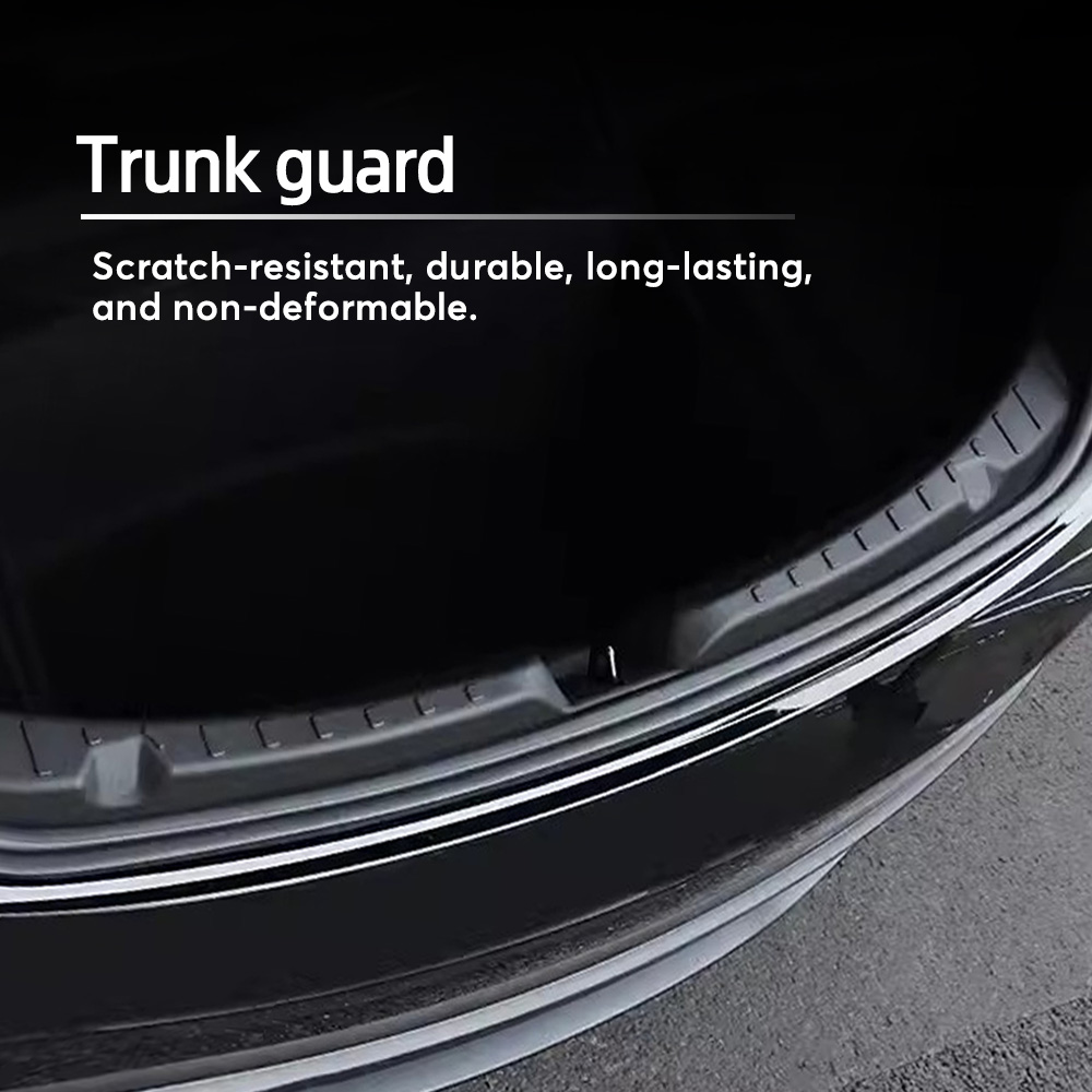 Tesla Model 3 Highland  Rear Bumper & Trunk Sill Cover Protector Bumper Guards
