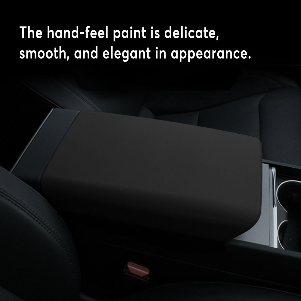 Tesla Model Y Juniper Armrest Cover Premium Center Console Cover  soft Car Armrest Cover  Interior Tesla Accessories Waterproof 