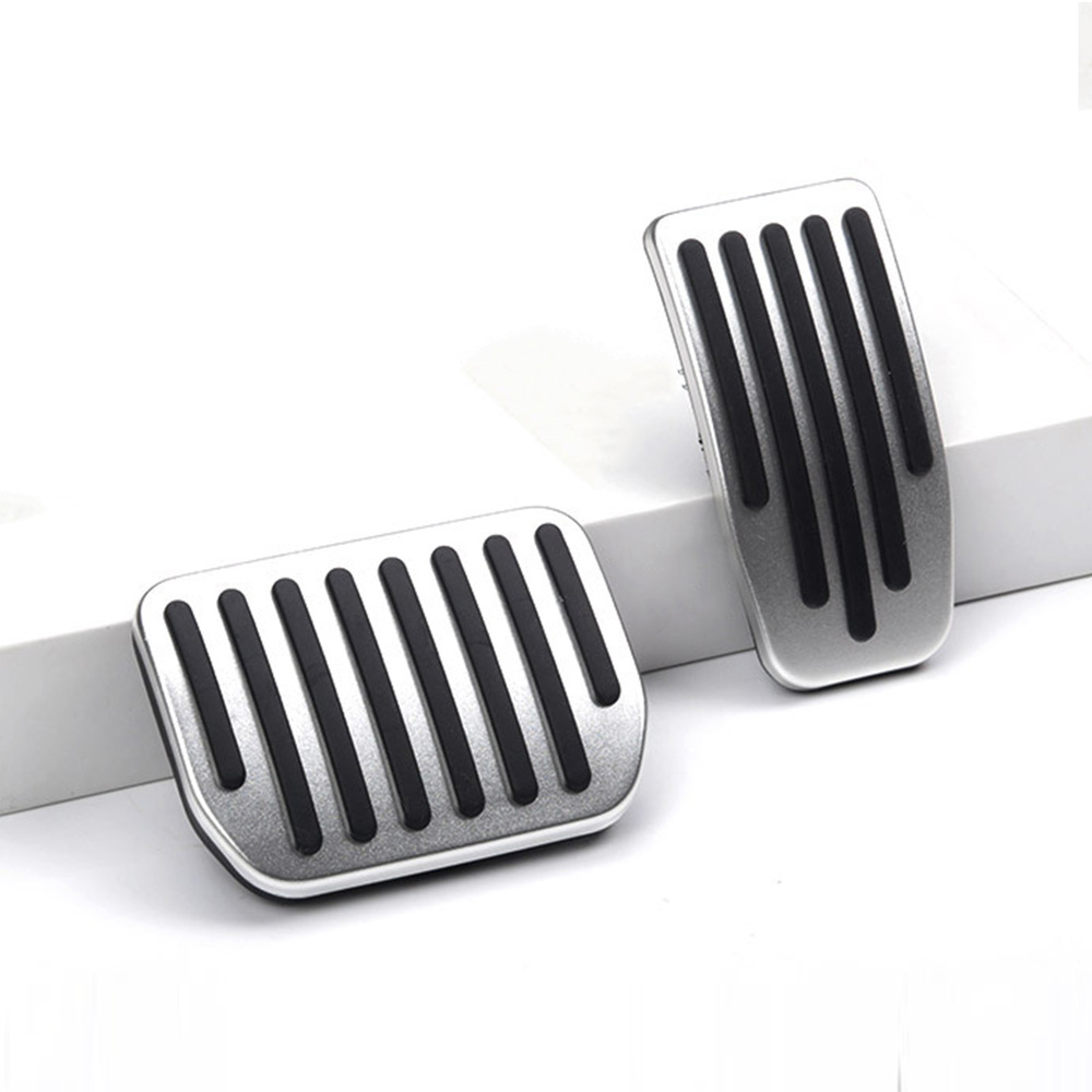 Tesla  Model 3 Model Y  Foot Pedal Pad Replacement Auto Aluminum Pedal Covers Accessories Non-Slip Accelerator Brake Foot Rest Pedal cover 2pc